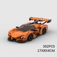 thumbnail image 2 of MOC Speed Series Edición Limitada Supercar - 302pcs bloques de construcción con difusor ajustable y estilo de fibra de carbono, creativo ladrillos juguete para regalo y pantalla, 2 of 10