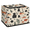 Multicolor 3, variant on ADECORIVY Winter Deer Red Bird Fabric Storage Bin with Lid, Decorative Closet Shelf Organizers, Farmhouse Snow Foldable Basket Box Clothes Storage Bin with Handles