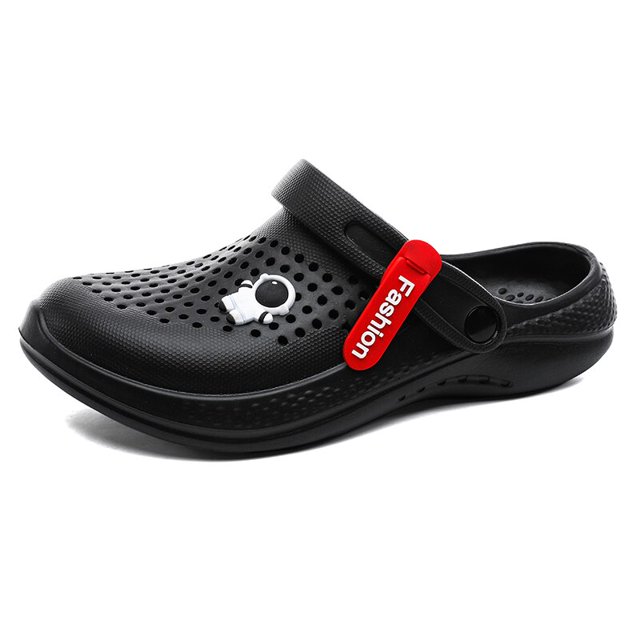 Chanclas Hombre De Suela Suave , Zapatos Informales Ligeros Con Agujeros De EVA, Shoes De Playa Para Exteriores, Chanclas Para Hombres De Jardín, Sandalias Hombre Verano 2023 Qiuyongming unisex