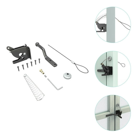 PAMINGONO door latches hardware Carbon Steel 1 Set
