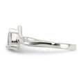 thumbnail image 4 of Sterling Silver Pear Shaped CZ Ring, 4 of 6