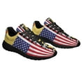 thumbnail image 6 of New Jersey And American flag Shoes Sneakers for Women Men Black Size 9, 6 of 7