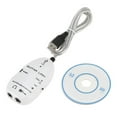 thumbnail image 3 of Eccomum Guitar to USB Interface Link Cable Adapter Audio Connector Recorder for PC/Computer, 3 of 7