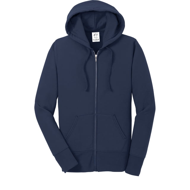 Gravity Threads Womens Fleece Hooded Sweatshirt - Navy - 2X-Large