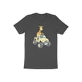 thumbnail image 5 of Funny Cute Giraffe Driving Car Safari Gift Men Women Kids T-Shirt Safari Giraffe Driver Birthday Holiday Presents Tshirt, 5 of 10