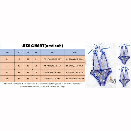

B91xZ Lingerie For Women Lingerie Polyester LaceLiving room Girls plus Size Lingerie for Women Costume Blue XXL