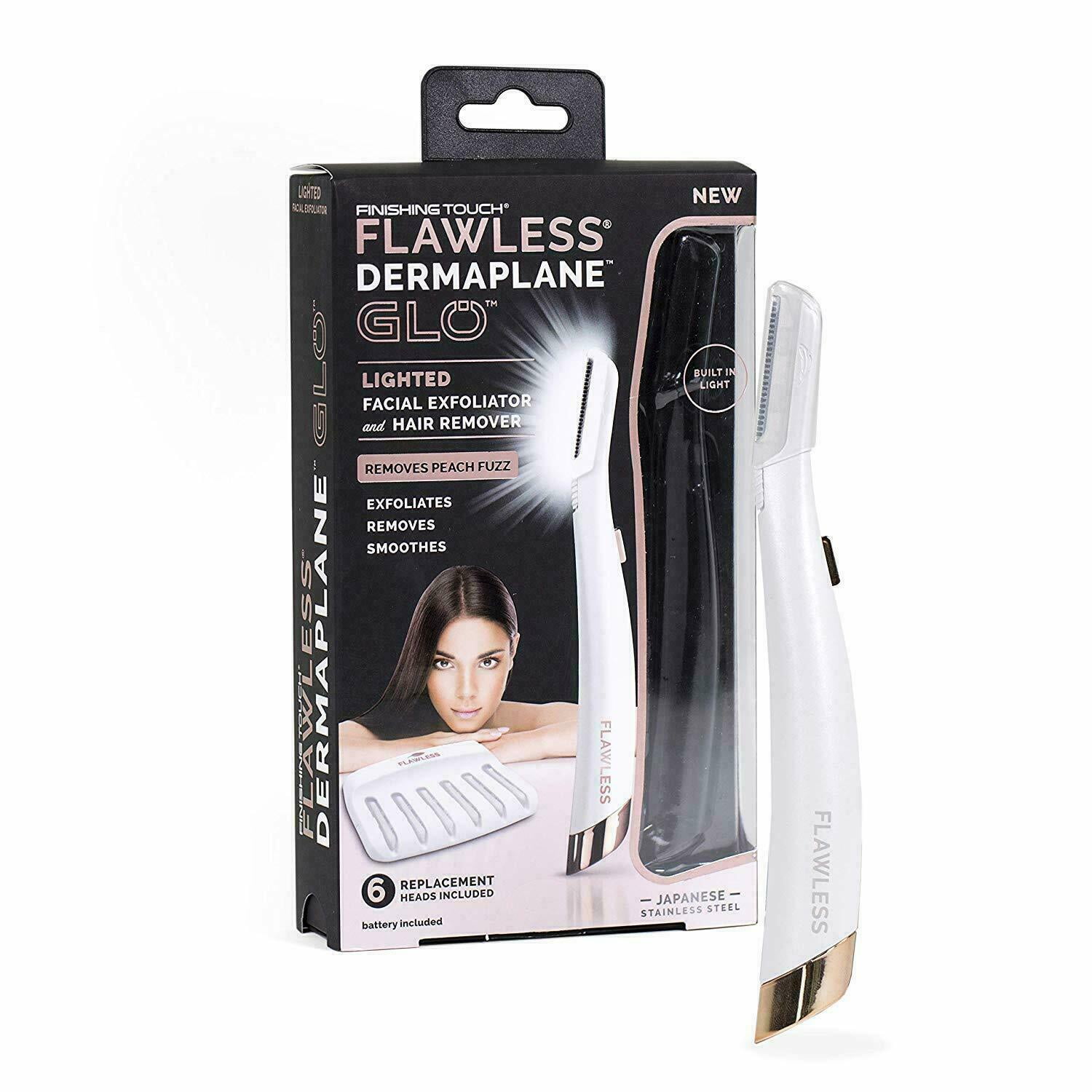 flawless dermaplane razor