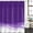 Purple, variant on Polyester Fabric Purple Waves Shower Curtain, Ombre Abstract Art Gradient Modern Waterproof Bathtub Curtain Bathroom Decor Set with Hooks 36 x 72 Inches