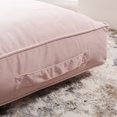 thumbnail image 3 of SAFAVIEH Dulcie Solid Floor Pillow, 20" x 20", Pink, 3 of 6