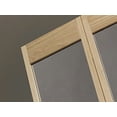 thumbnail image 3 of Pinecroft Traditional Mirror Bifold Door, 30-in. x 80-in., Unfinished Pine, 3 of 7
