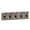 Weathered Brown Wood, variant on Flash Furniture Daly Wall Mounted 24 Inch Weathered Solid Pine Wood Storage Rack with 5 Hooks For Entryway, Kitchen, Bathroom