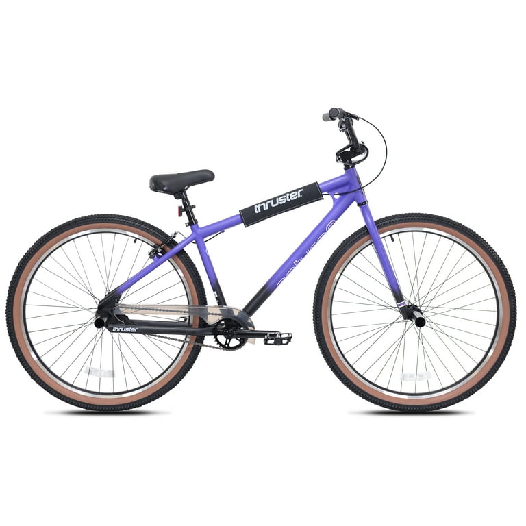 29 Thruster Saturn 9 Adult Bicycle Black Purple Walmart