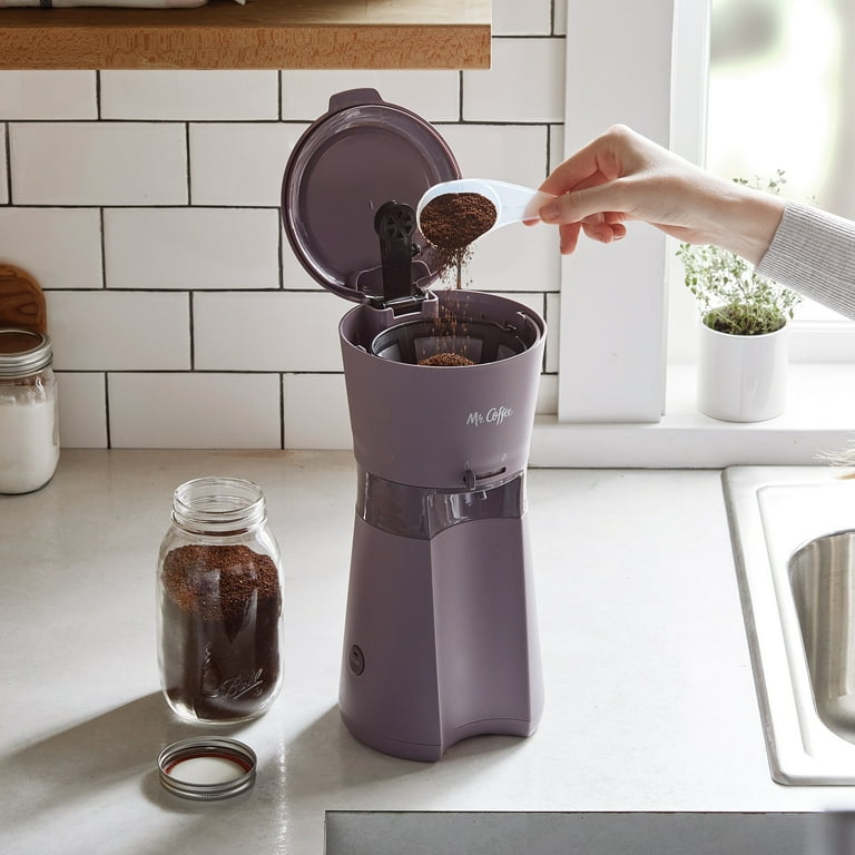 Mr. Coffee Iced Coffee Maker with Reusable Tumbler and Coffee