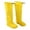 Yellow, variant on Krdevn Kids Knee High Rain Boots Waterproof Rubber Pull On Outdoor Boots for Play,9-9.5 Years