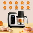 thumbnail image 2 of MOMYEASY - Máquina de alimentos para bebés, procesador de alimentos para bebés, vaporizador de alimentos para bebés y licuadora de puré de alimentos todo en uno, máquina de molinos de alimentos con, 2 of 5