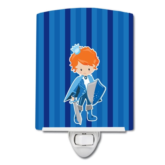 Caroline's Treasures BB9001CNL Prince Charming Ginger Ceramic Night Light, 6x4x3", multicolor