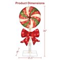 thumbnail image 3 of 3' Pre-Lit Lollipop Christmas Holiday Décor with 80 Warm White Twinkling LED Lights, 3 of 6