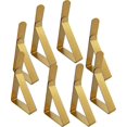 thumbnail image 1 of SZTXJ 8pcs Tablecloth Clip Outdoor Adjustable Table Cloth Clip Garden Tablecloth Holder For Kitchen Office Dining Picnic Wedding Party,Gold4.5cm), 1 of 5