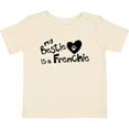 thumbnail image 3 of Inktastic Bestie Frenchie Boys or Girls Baby T-Shirt, 3 of 5