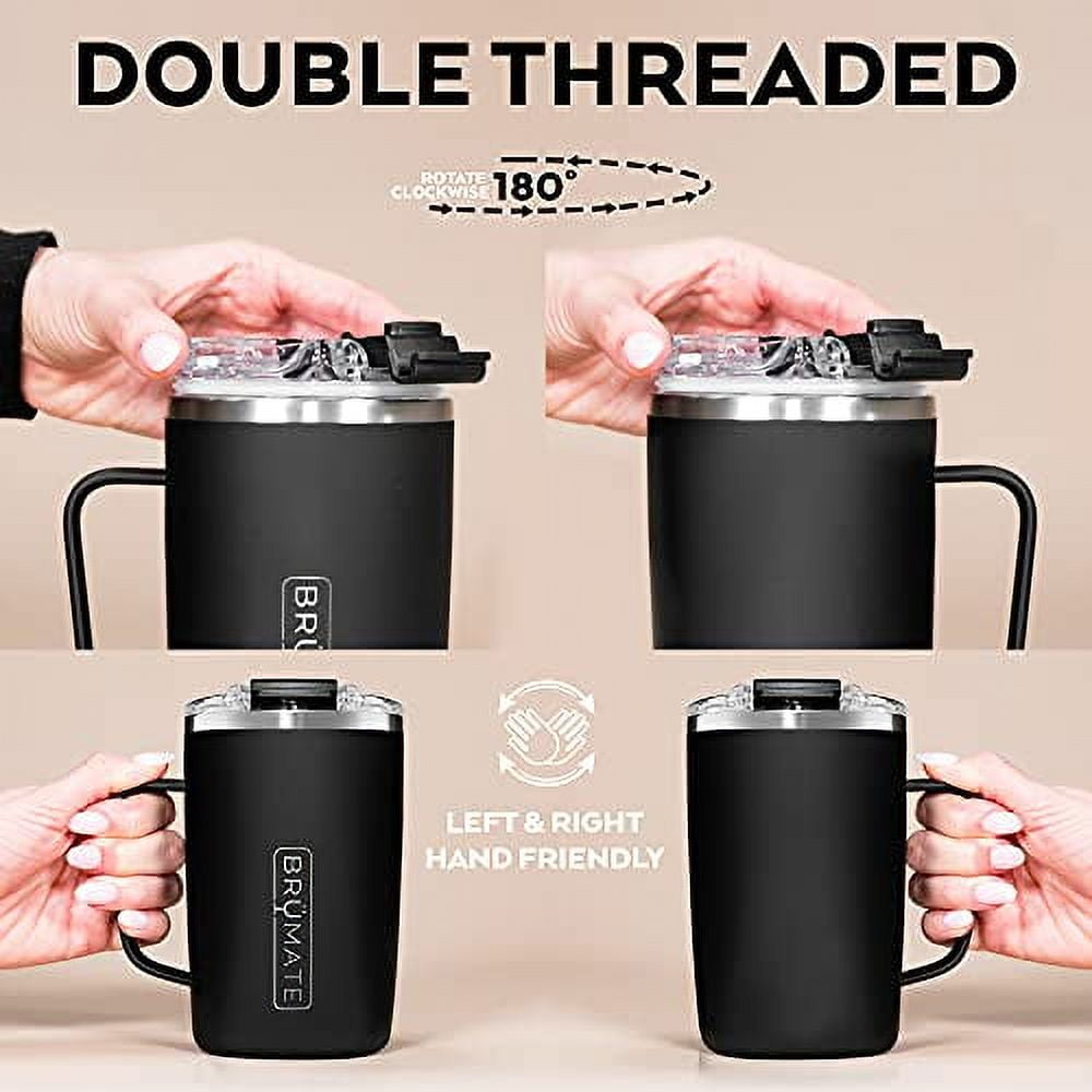BrüMate Toddy 22oz 100% Leak Proof Insulated Coffee Mug with Handle & Lid -  Stainless Steel Coffee T…See more BrüMate Toddy 22oz 100% Leak Proof
