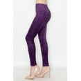 thumbnail image 4 of ALWAYS Stretch Velvet Lined Warm Leggings Women's One Size, 4 of 6