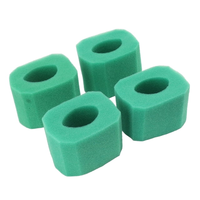 Filter Pump Sponge, 4pcs Practical Replacement Filter Foam For Bathrooms For Fish