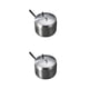 thumbnail image 2 of Tarro de especias Injueey de Acero inoxidable con cuchara y tapa Plata Tipo 2 S, 2 of 6