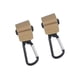 thumbnail image 1 of 2 uds ganchos para cochecitos de bebé ganchos multiusos universales organizador de carrito gancho para cochecito Piel perfke Manos, 1 of 9