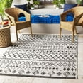 thumbnail image 3 of Mark&Day Outdoor Rugs, 3x12 Meppen Global Indoor/Outdoor White Runner Area Rug, Non Shedding White Carpet for Patio, Porch, Deck, Bedroom, Living Room or Kitchen (2'7" x 12' Runner), 3 of 8