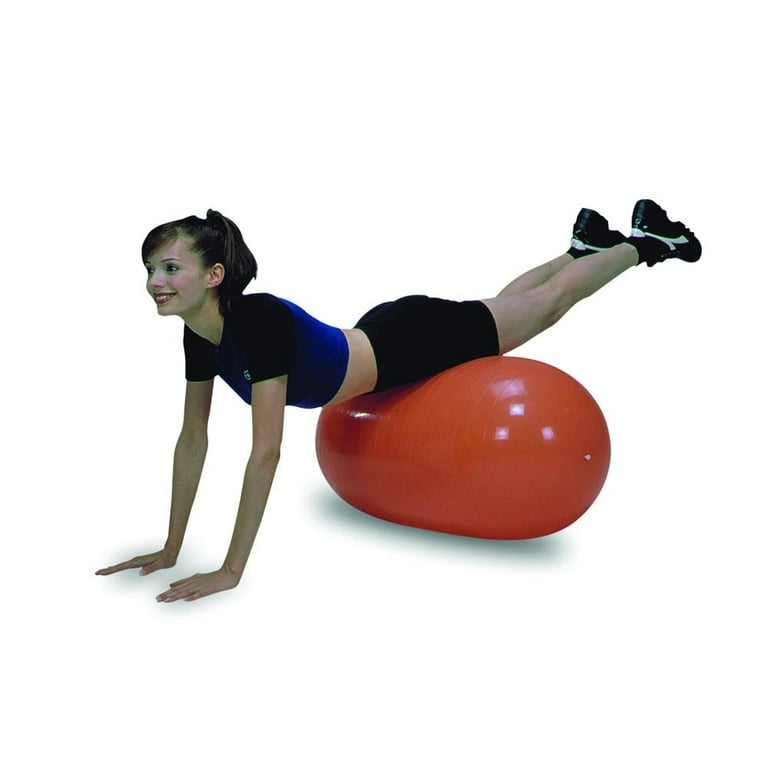 CanDo Inflatable Exercise Straight Roll - Orange - 20 CanDo Inflatable Exercise Straight Roll - Orange - 20