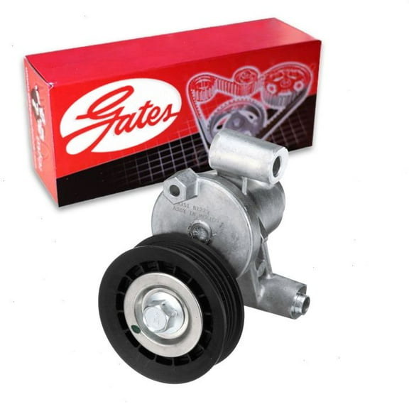 Gates DriveAlign Drive Belt Tensioner Assembly compatible with Lincoln MKC 2.0L 2.3L L4 2015-2019