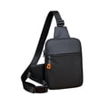 thumbnail image 3 of LEFXSMR Sling Bag for Women & Man, Portable Multi Pocket Storage Bags with Adjustable Strap, Crossbody Bags for Women Men Outdoor Sport, Black, 3 of 9