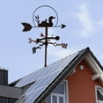thumbnail image 1 of pitrice Cute Duck Family Weathervane Stake Weather Vane Measuring Weather Vane Retro Garden Wind Direction Indicator Decors, 1 of 8