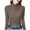 Coffee, variant on Double Side Warm Women Underwear Top Bottom Shirt Workout Tops T Shirts, Size XL