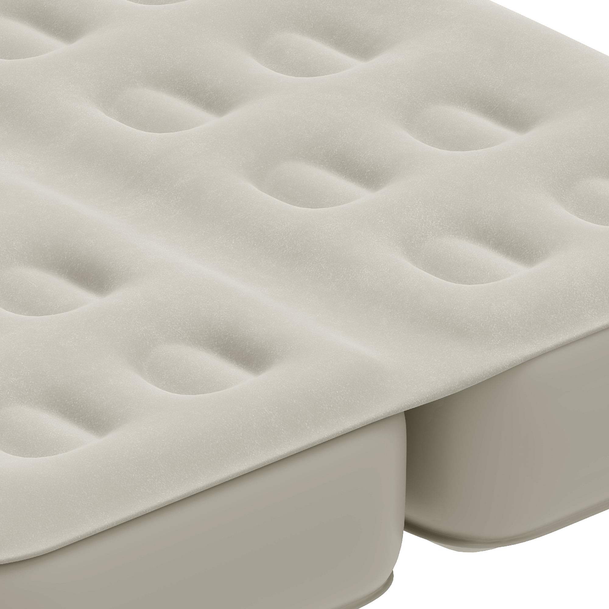 Dextrus Inflatable Car Air Mattress with Pump, Portable SUV Air Bed with Pillows for Camping, Home, Travel, Gray