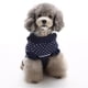 thumbnail image 3 of Suéter transpirable navideño para mascotas, abrigo cálido, disfraz de invierno para mascotas. Azul, 3 of 9