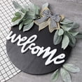 thumbnail image 2 of Welcome Wreath Sign for Farmhouse Front Porch Decor Welcome Home Sign Porch Hanging Housewarming for Home Decoration, 2 of 6