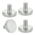 thumbnail image 1 of Uxcell Tornillos de Pulgar Estriados M6x10mm, Acero Inoxidable 304, 4 Pcs, 1 of 7