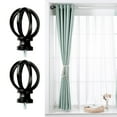 thumbnail image 4 of 2 Uds Remates de Barra de Jaula/hardware Decorativo de 5/8 Pulgadas de Diámetro Remates de Barra de Cortinas Vintage/para Baño Sala de Esta Yotijar Terminaciones de barra de cortina, 4 of 8
