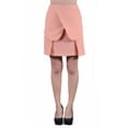 thumbnail image 1 of Double Zero Simply Sophisticated Business Scallop Detail High Waist Woven Skirt, 1 of 4