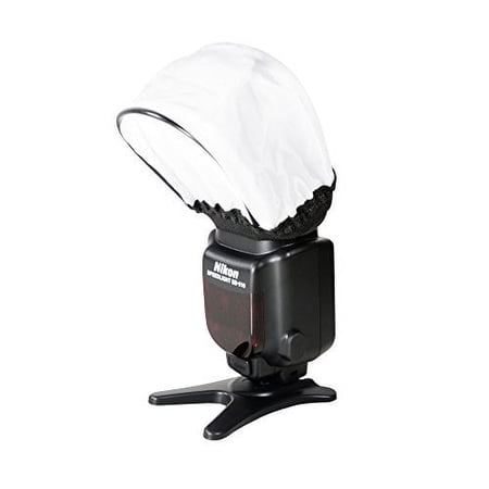 Foto&Tech Soft Mini Flash Bounce Diffuser Cap for Speedlight Nikon SB-900 SB-800 SB-910 Canon 580EX II 600EX-RT 430EX II Pentax AF-360FGZII Olympus FL-600R Panasonic DMW-FL360L