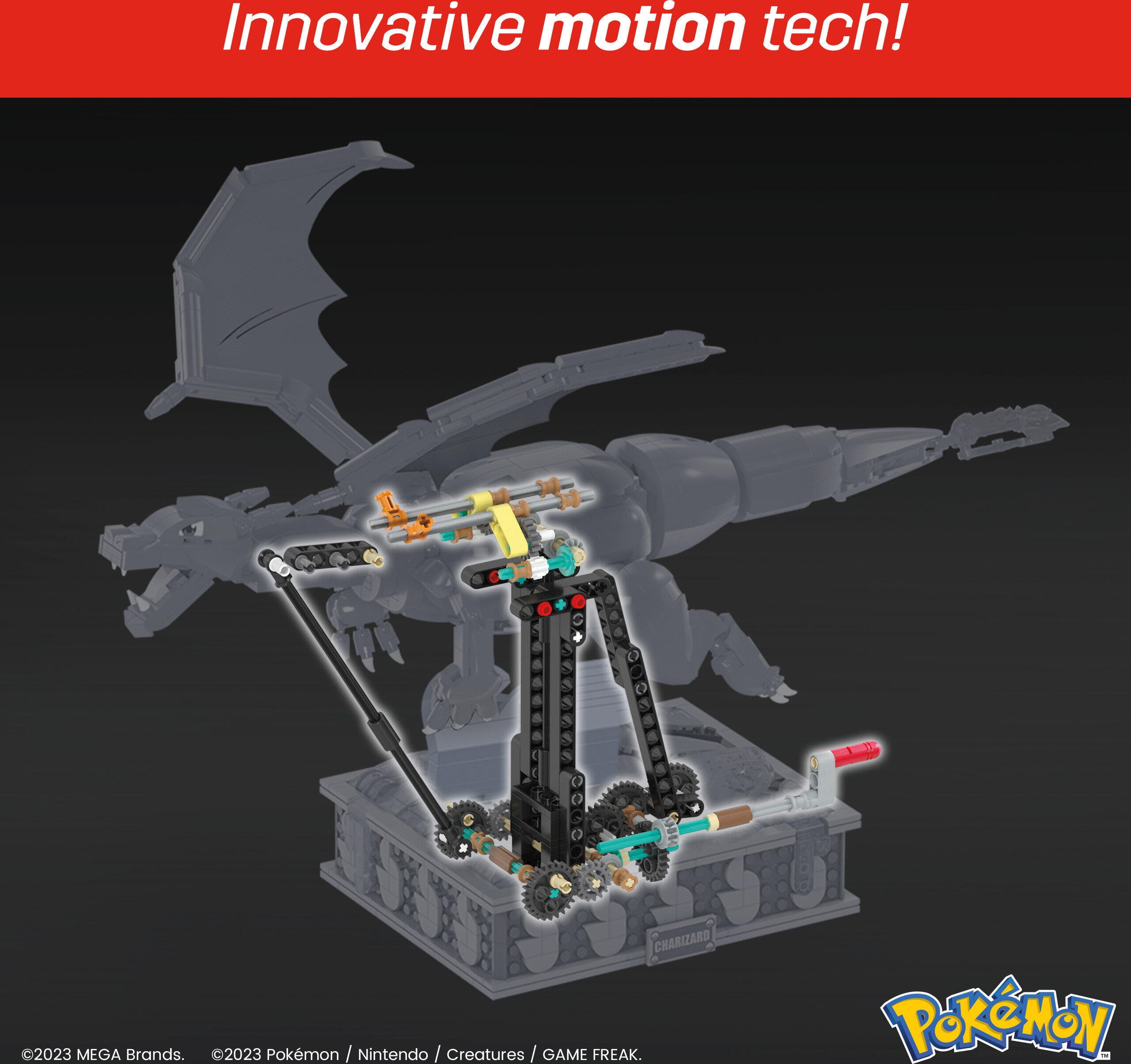 Mega Pokémon Charizard Building Set — Learning Express Gifts