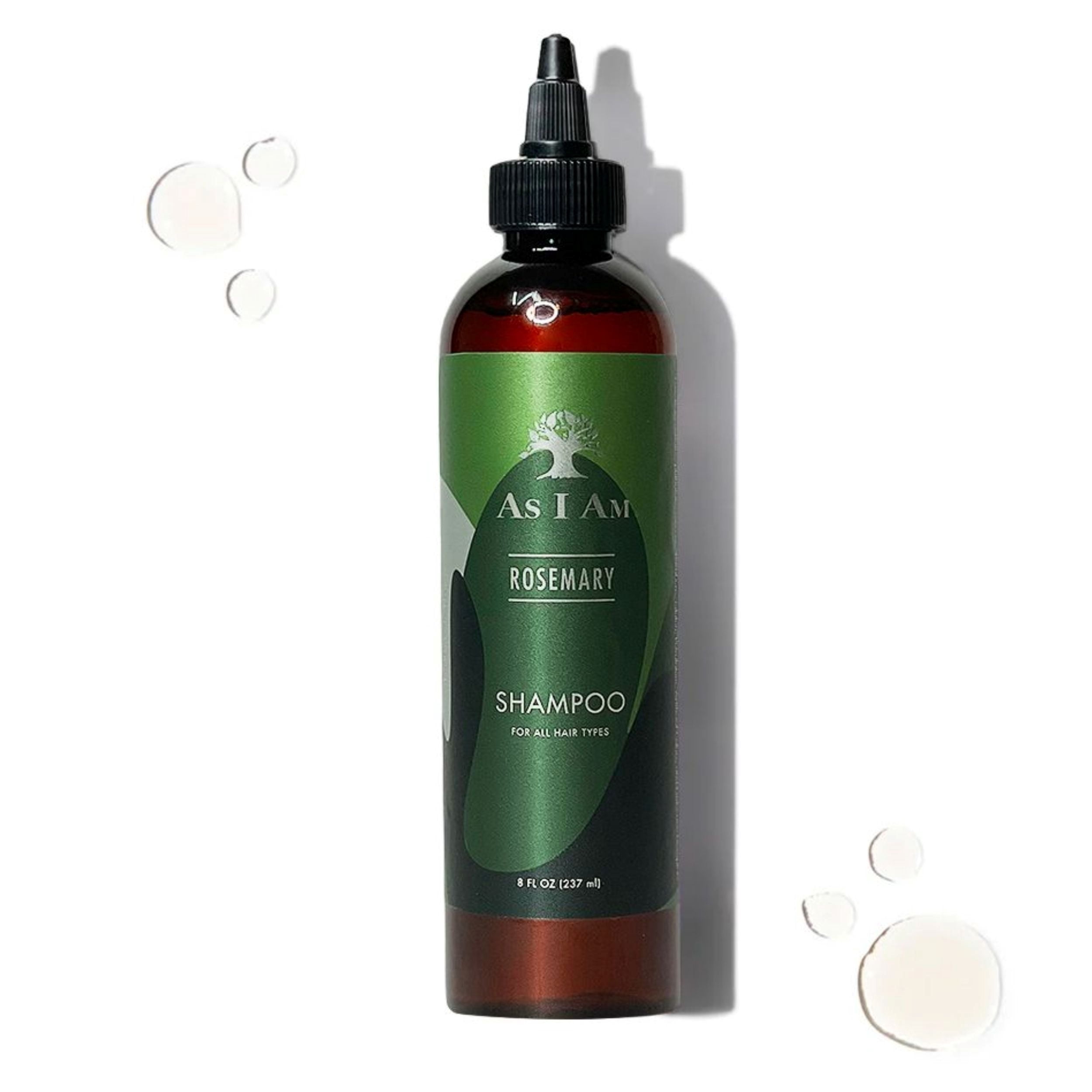 (2 pack) As I Am Rosemary Shampoo 8 fl. oz., All Hair Type, Moisturizing, Unisex
