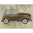 thumbnail image 2 of Zarris, Chariklia 32x25 White Modern Wood Framed Museum Art Print Titled - Tour by Car I, 2 of 4