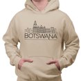 thumbnail image 2 of Skyline Botswana South Africa Hoodie Sweatshirt Unisex 3X-Large Sand, 2 of 5