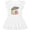 AA-White, variant on Out of This World- Cute Pink Alien Ufo Girls Toddler Dress