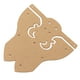 thumbnail image 4 of Plantillas de cuero capa protectora Accesorios de artesanía en cuero transparente Modelo de plantilla de cuero Agujeros precisos para hacer regalos ANGGREK Otros, 4 of 8