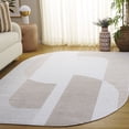 thumbnail image 2 of SAFAVIEH Contour Sheeva Geometric Area Rug, Ivory/Beige, 5'3" x 7'6", 2 of 10