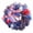 D, variant on Leutsin Patriotic Wreaths for Front Door, Red White Blue Ribbon Flower Wreath 250th Anniversary Outdoor Indoor Decor, American Flag Burlap Wreath for 4th of July Memorial Day Independence Day Decor