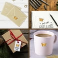 thumbnail image 3 of 240Pcs Self-Adhesive Crown Planner Stickers 0.59x0.94 Inch Gold Crown Scrapbook Paper Stickers Crown Stickers for Scrapbooking Planner Calendar DIY Crafts Party Decor Gift Bag Seal, 3 of 8